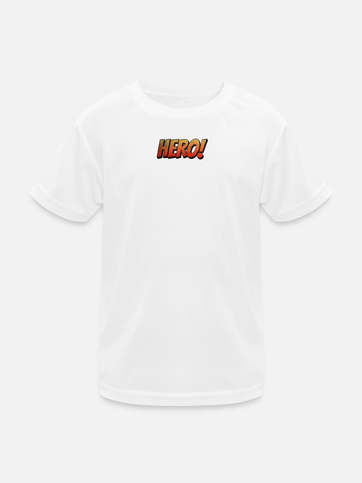 HELD Alt - Kinder Funktions-T-Shirt - Weiß - Vorne