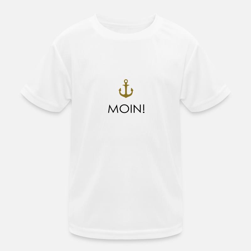 MOIN Anker 1-- Kinder Funktions-T-Shirt
