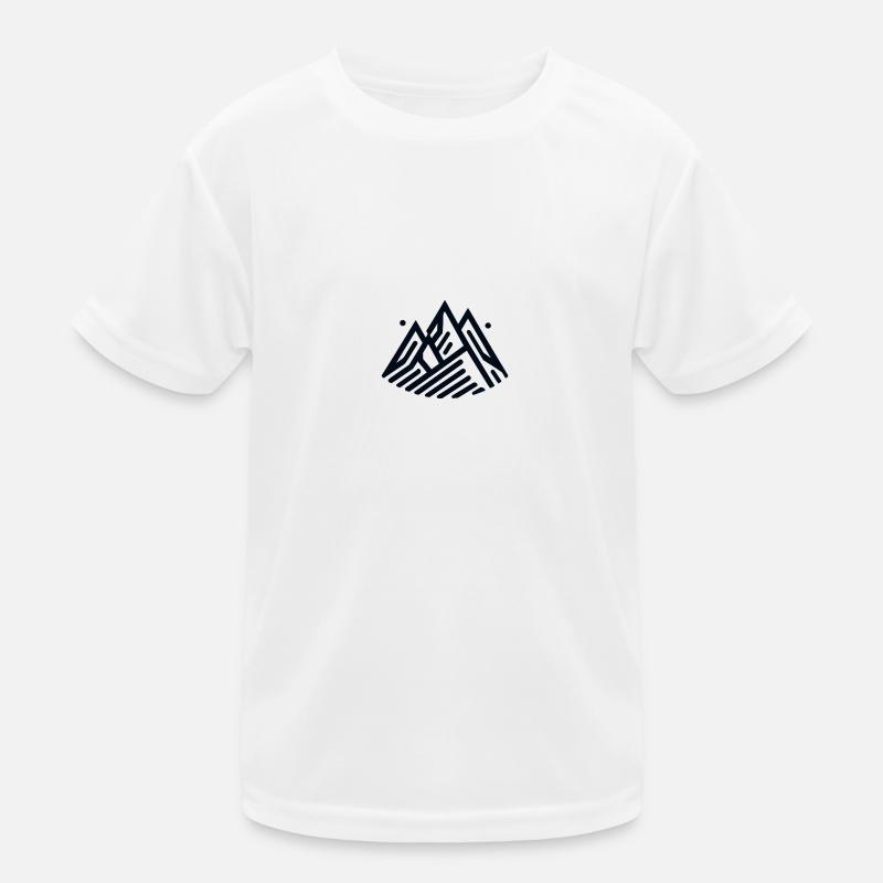 Alpine Schönheit Kinder Funktions-T-Shirt