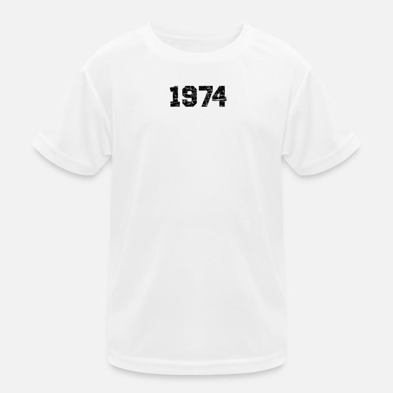 1974 Kinder Funktions-T-Shirt