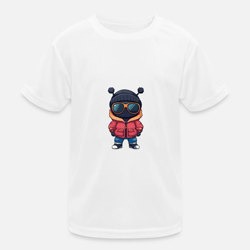 Ant Winter Comic Kids Functional T-Shirt