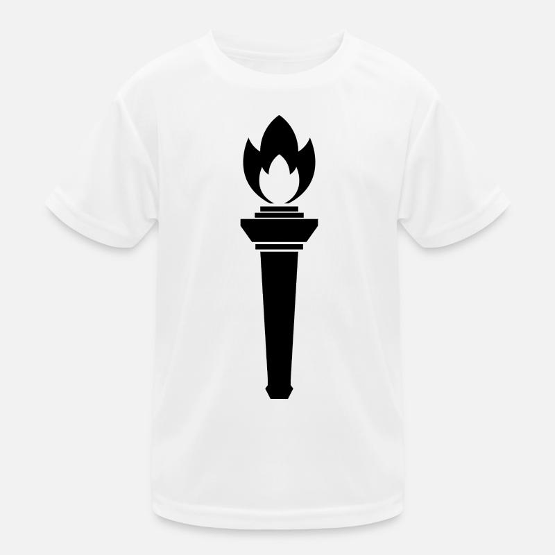 Fackel Kinder Funktions-T-Shirt