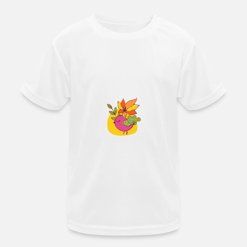 Vogel Kinder Funktions-T-Shirt