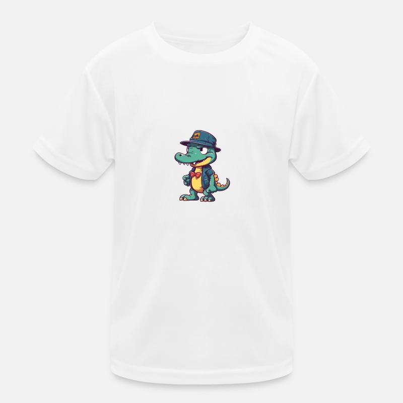 Cool crocodile Kids Functional T-Shirt