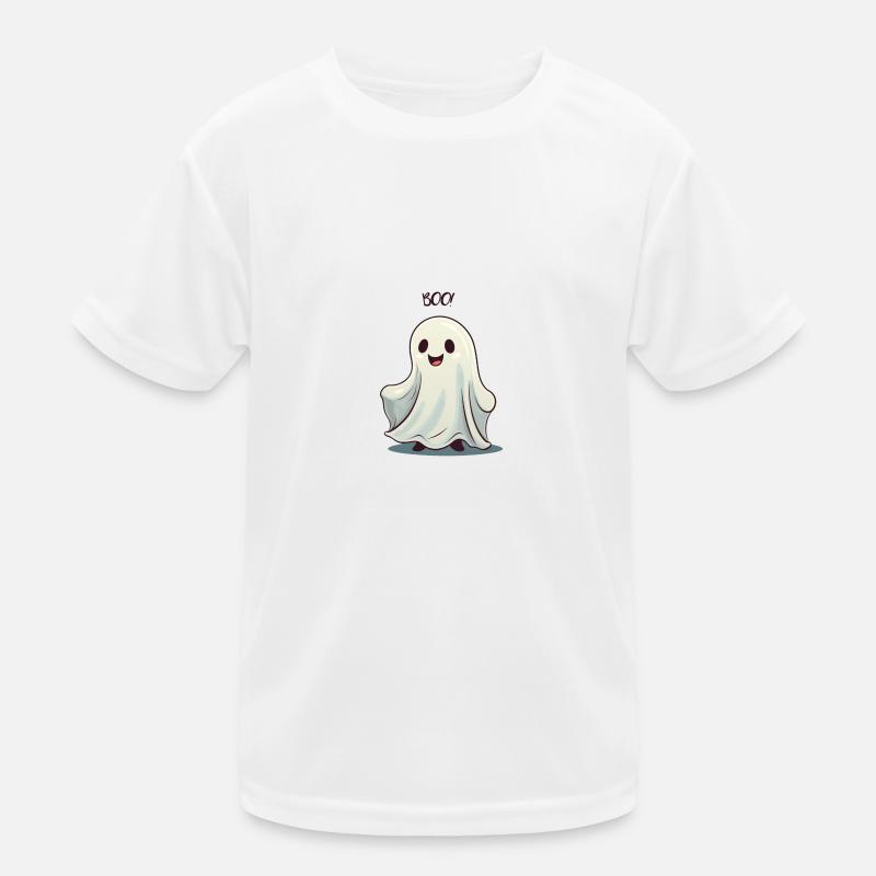 Halloween Ghost Ghost Design d’automne T-shirt sport Enfant
