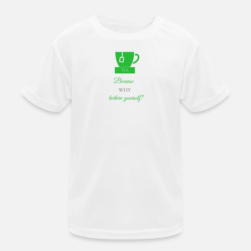 TEA-RIFFIC (Vert + Gris) T-shirt sport Enfant