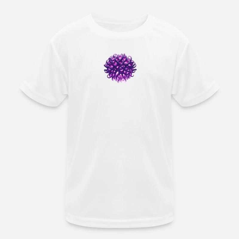 boule de tentacule violette T-shirt sport Enfant