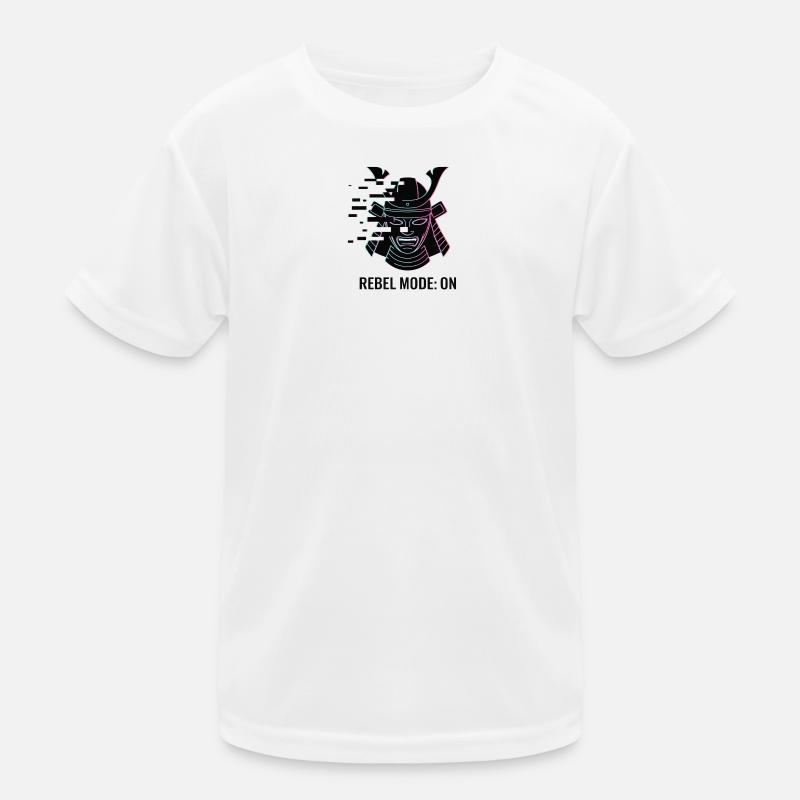 Samurai-Rebell Kinder Funktions-T-Shirt