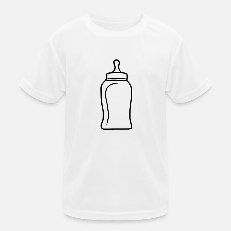Cadeau bébé flacon de grossesse enfant en bas âge T-shirt sport Enfant