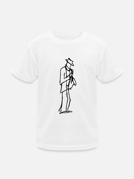Jazzman - Kids Functional T-Shirt - white