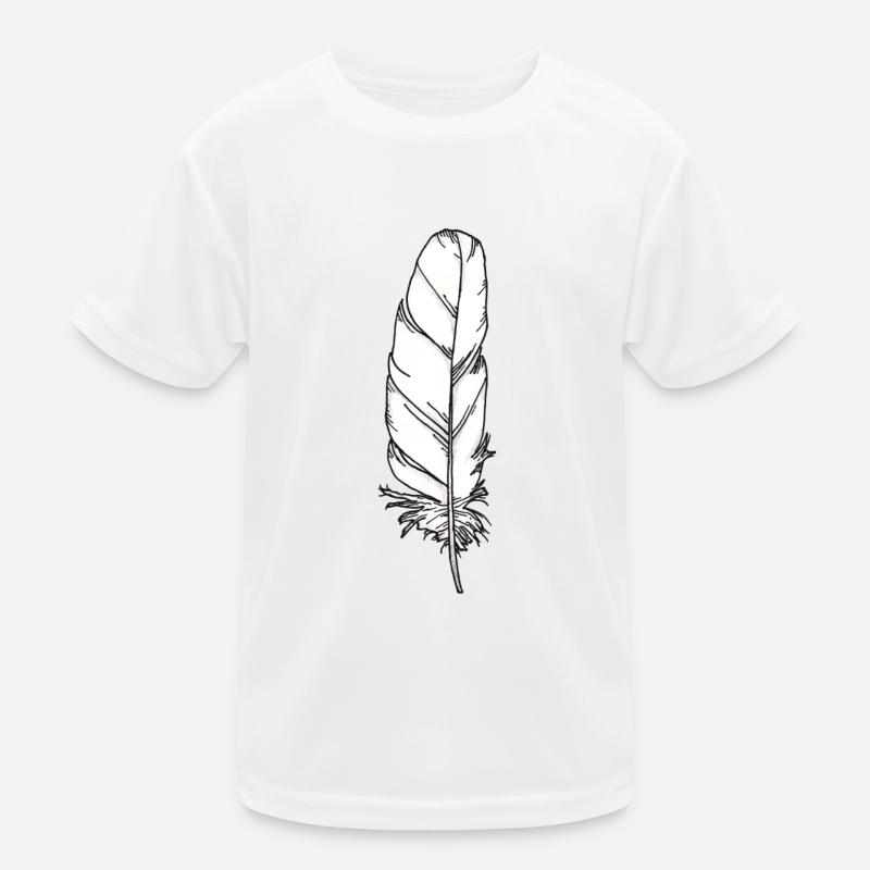 Pen white hand-drawn Kids Functional T-Shirt