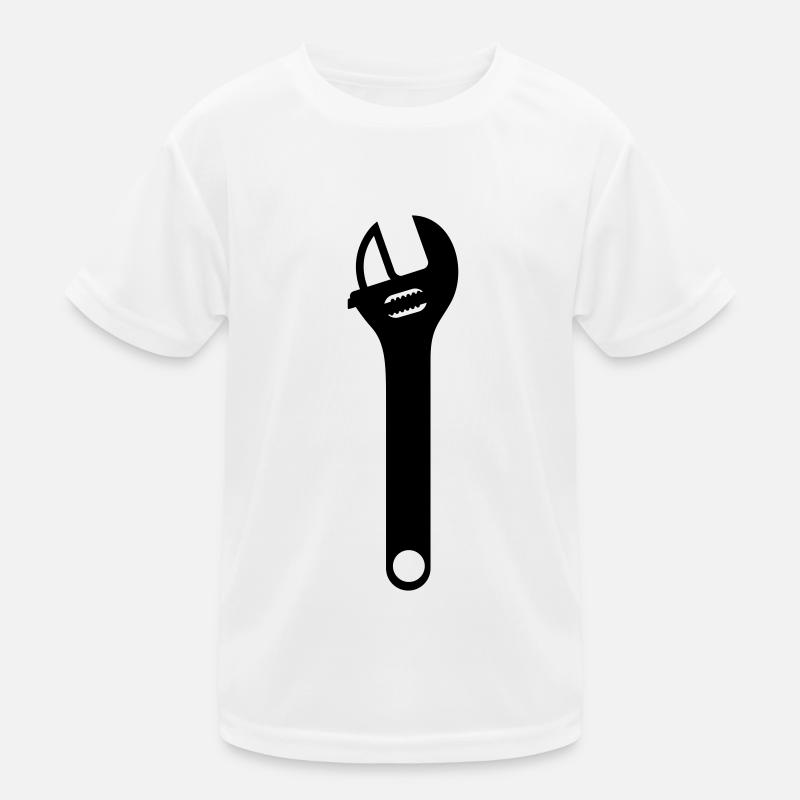 Wrench Icon Kids Functional T-Shirt