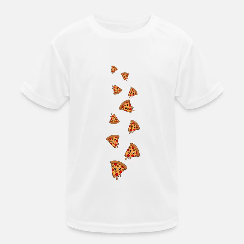 Bande dessinée pizza T-shirt sport Enfant