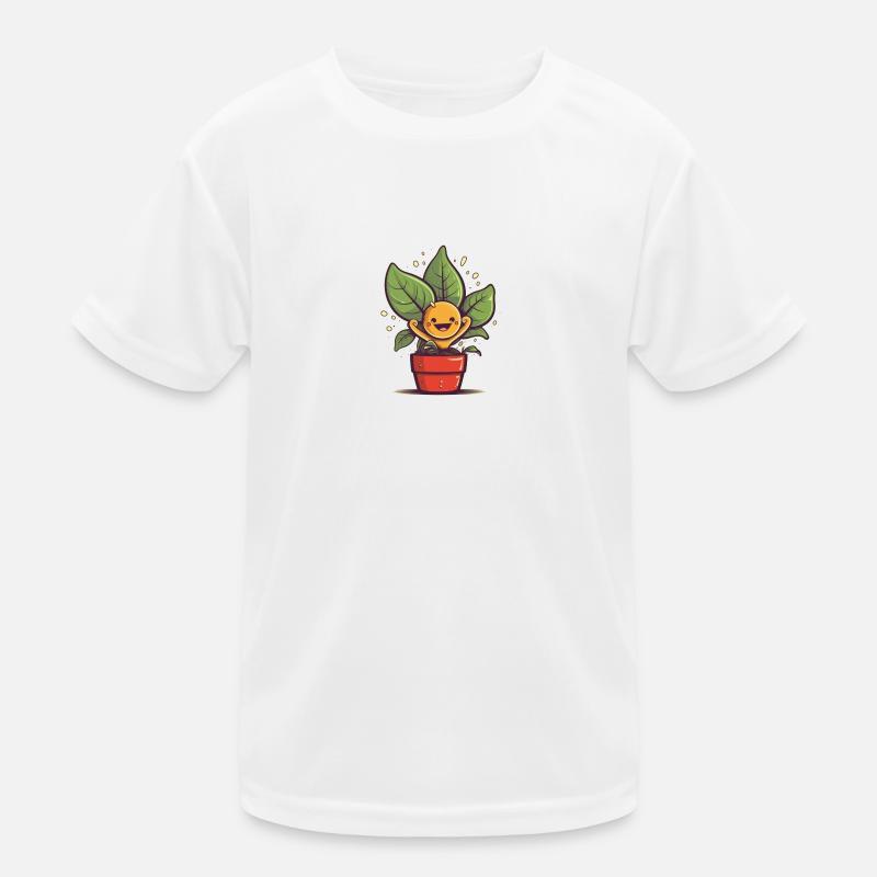 Marque de commerce Cheerful Plant T-shirt sport Enfant
