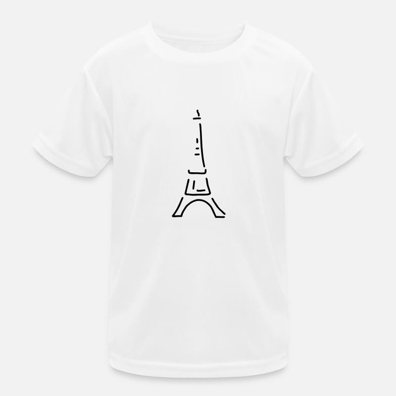 eiffelturm paris Kinder Funktions-T-Shirt