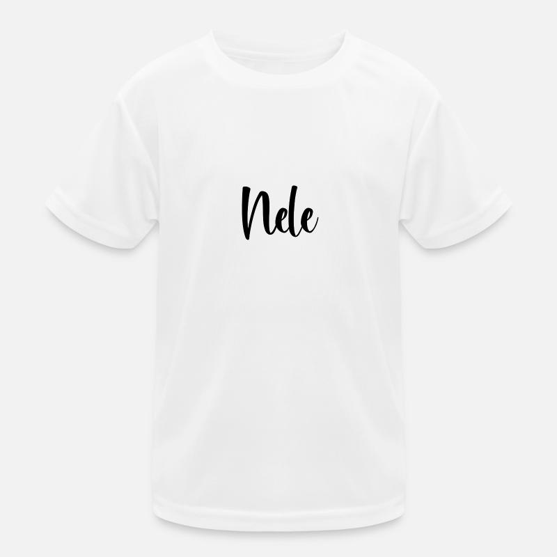 First name Nele Kids Functional T-Shirt