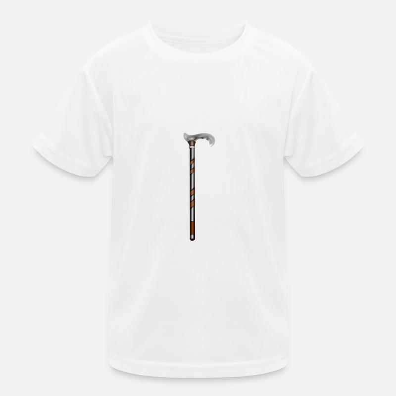 walking stick Kids Functional T-Shirt