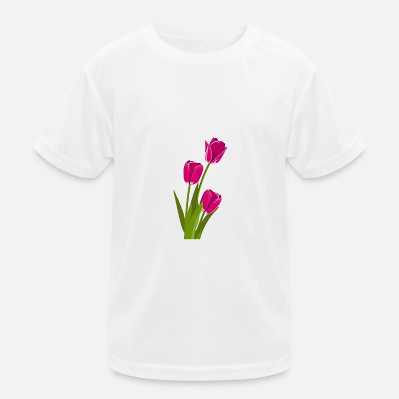Tulpe Geschenk Geschenkidee Kinder Funktions-T-Shirt