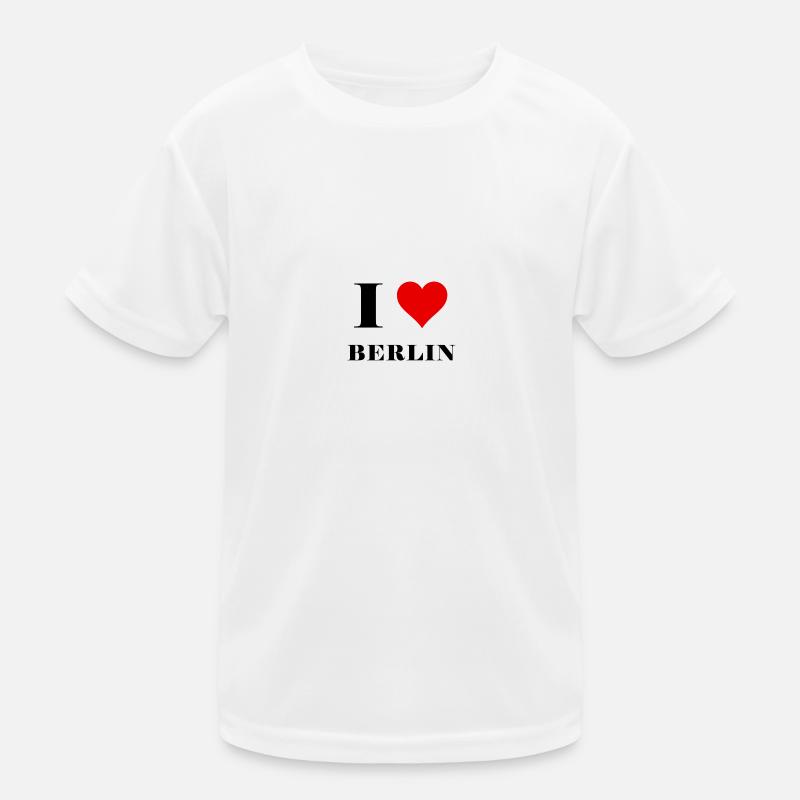 I Love Berlin T-shirt sport Enfant