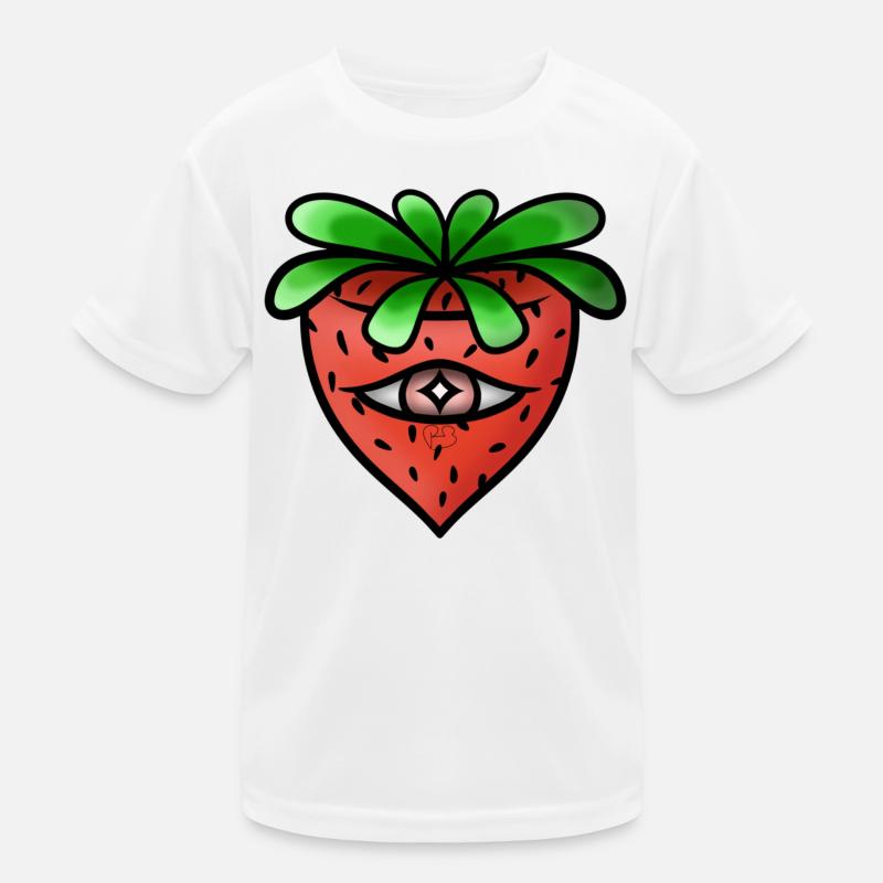 Verfluchte Erdbeere! Kinder Funktions-T-Shirt