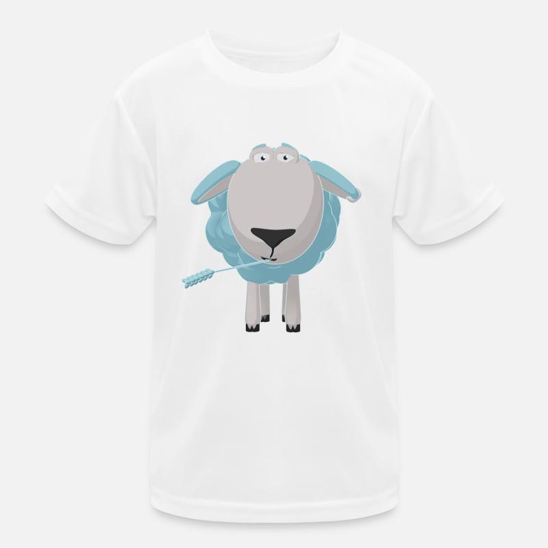 Freddie The Sheep Kids Functional T-Shirt