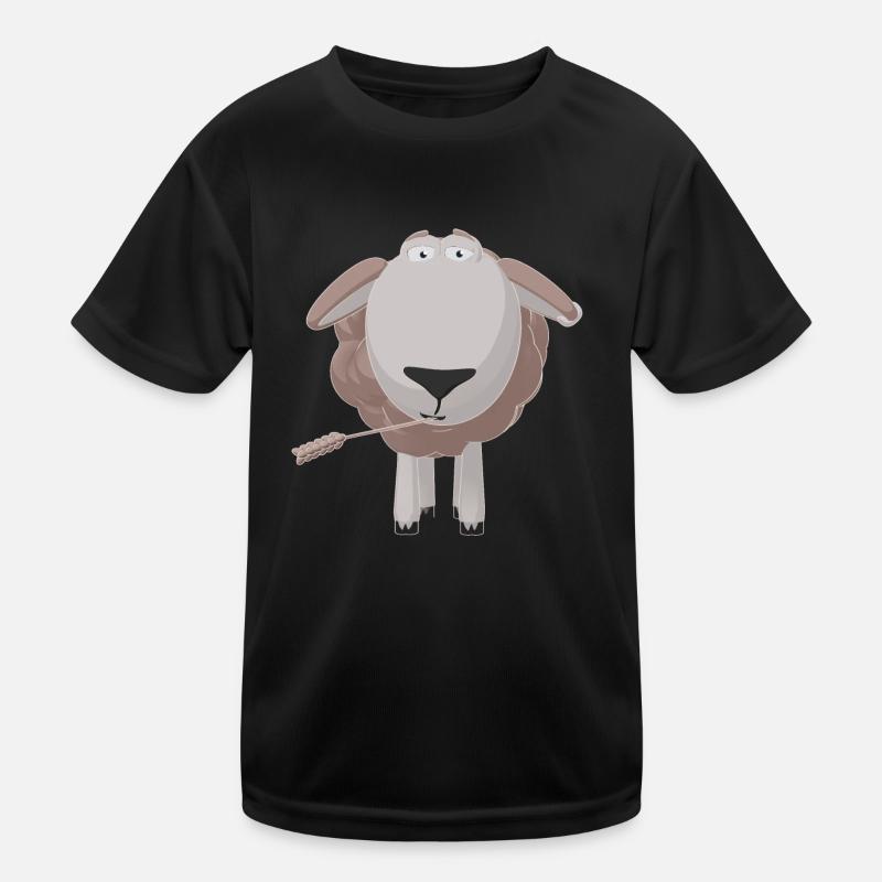 Cooper The Sheep Kids Functional T-Shirt