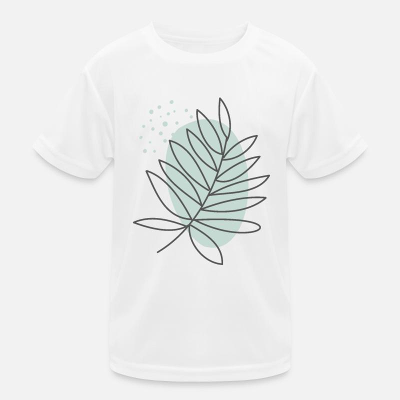 Hand Drawn Flower 8 Kids Functional T-Shirt