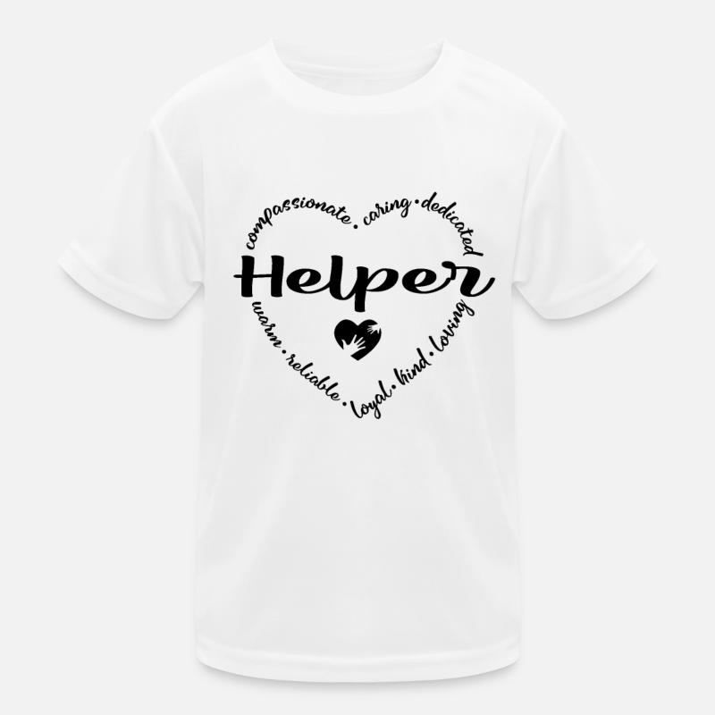 Helfer Kinder Funktions-T-Shirt