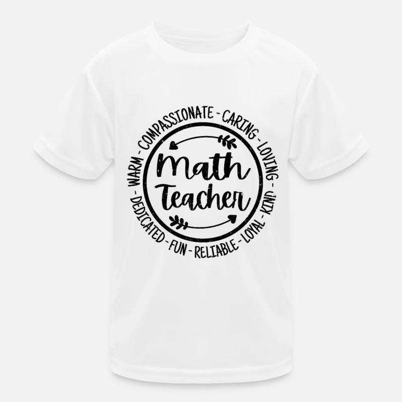 Professeur de mathématiques Vintage Gift T-shirt sport Enfant