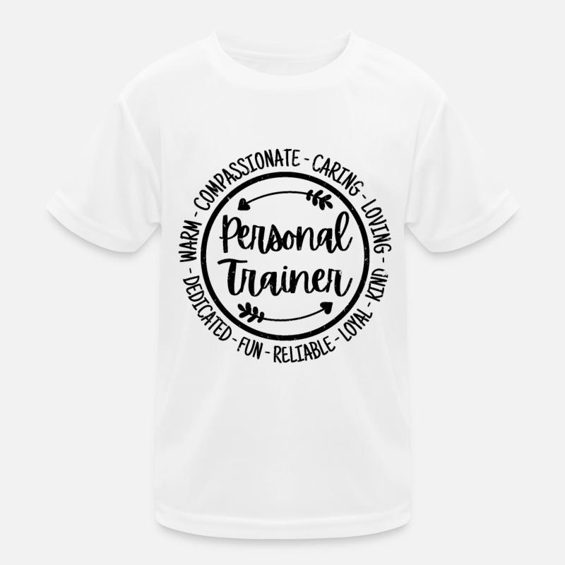 Personal Trainer Vintage Cadeau T-shirt sport Enfant