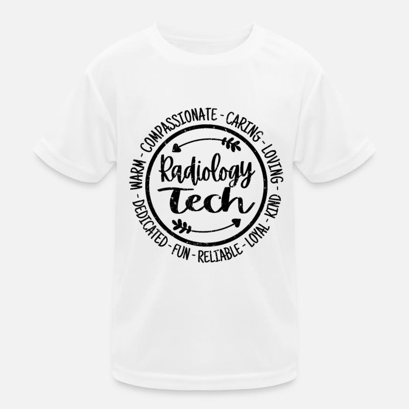 Radiologie-Tech Kinder Funktions-T-Shirt