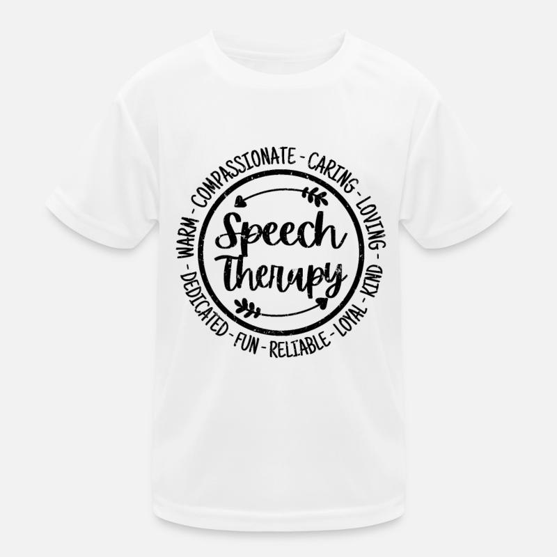 Speech Therapy Kids Functional T-Shirt