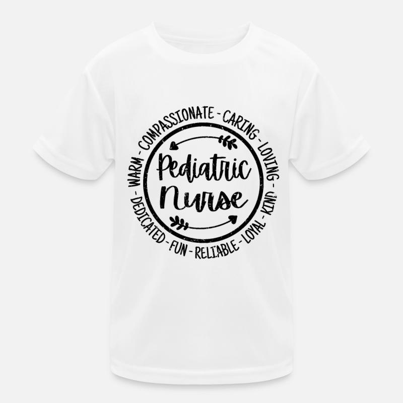 Pädiatrische Krankenschwester Life Nursing Squad Wertschätzung Kinder Funktions-T-Shirt