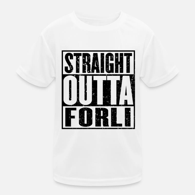 Straight Outta Forli T-shirt sport Enfant