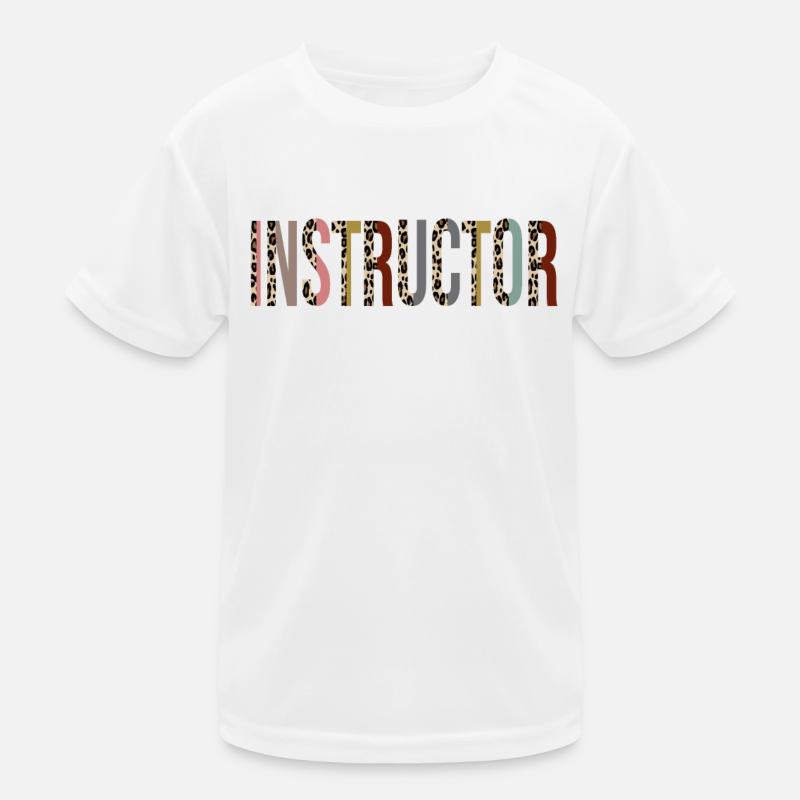 Instructeur T-shirt sport Enfant