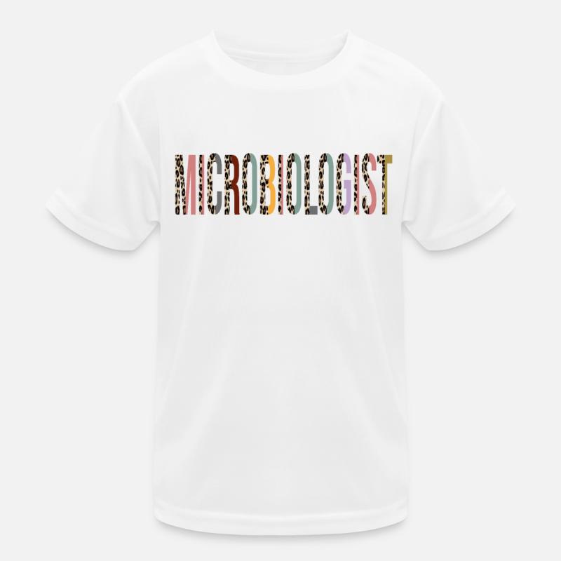 Microbiologist Kids Functional T-Shirt