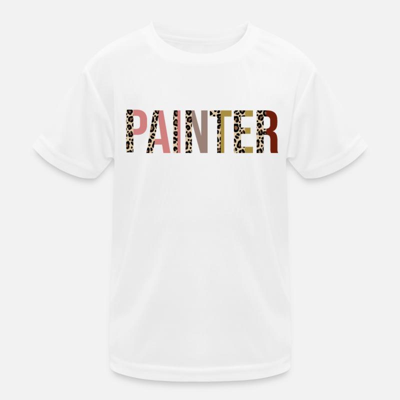 Peintre T-shirt sport Enfant