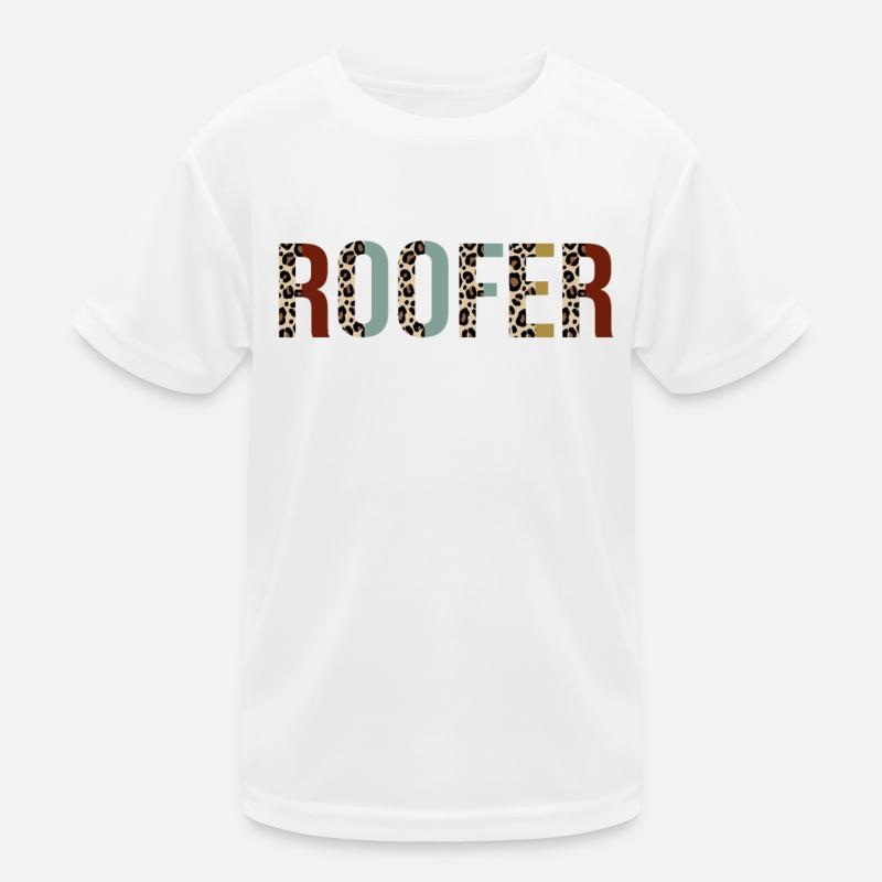 Dachdecker Kinder Funktions-T-Shirt