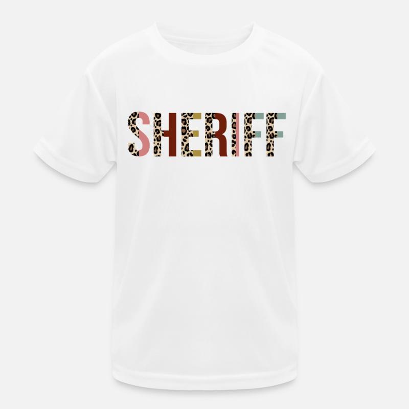 Shérif T-shirt sport Enfant