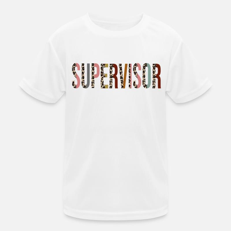Supervisor Kids Functional T-Shirt