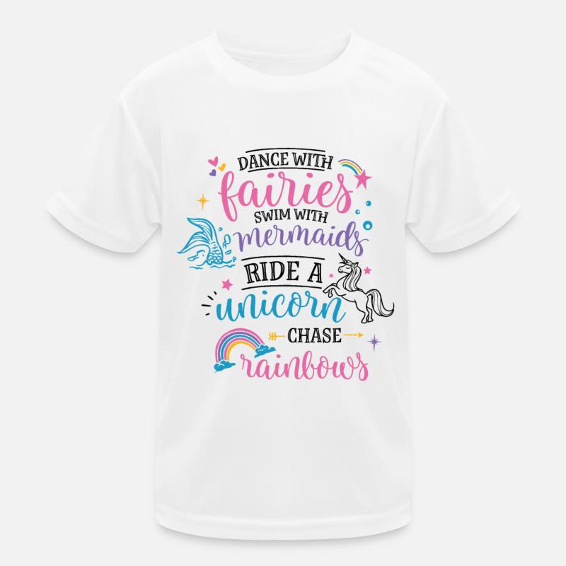 Tanz mit Feen Schwimmen Sie mit Meerjungfrauen Pitl Cith Kinder Funktions-T-Shirt