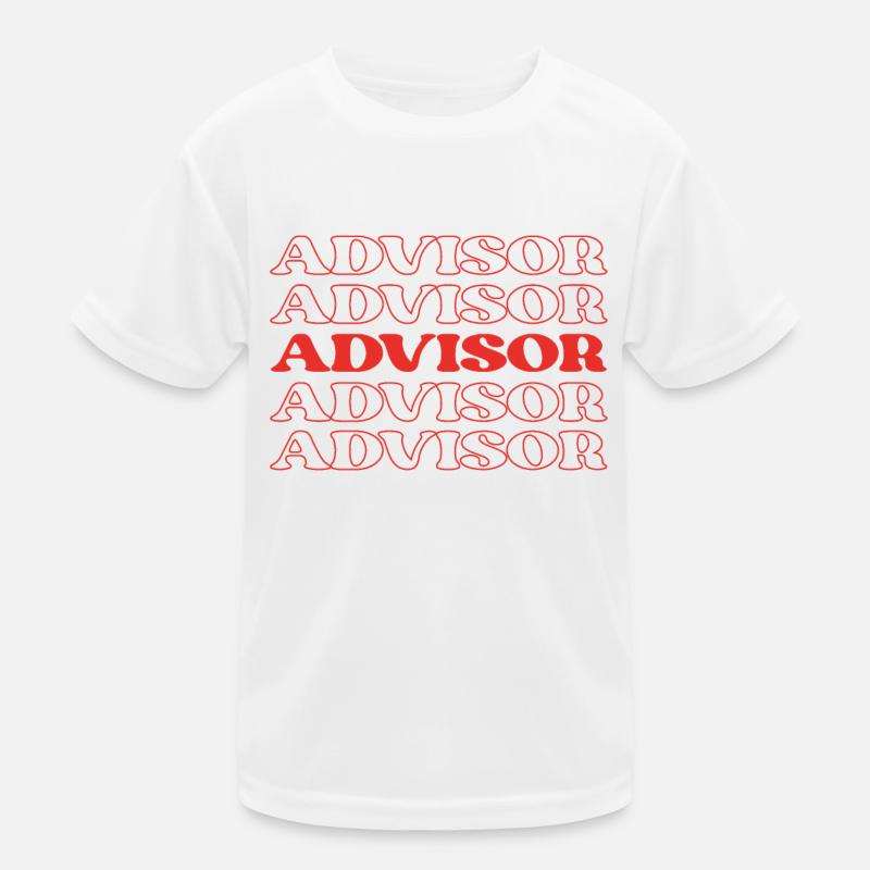 Advisor Instructor Financial Advisor Wertschätzung Kinder Funktions-T-Shirt