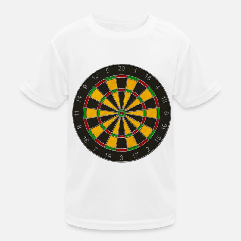 DARTscheibe / DARTboard Kinder Funktions-T-Shirt