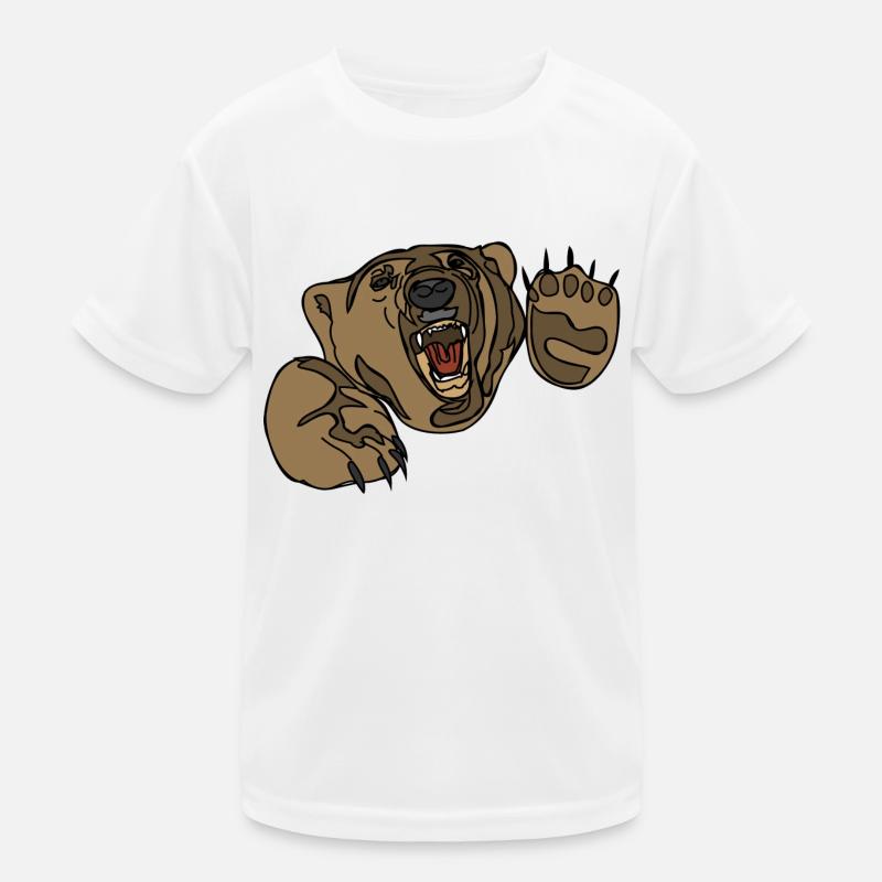 bear Kinder Funktions-T-Shirt