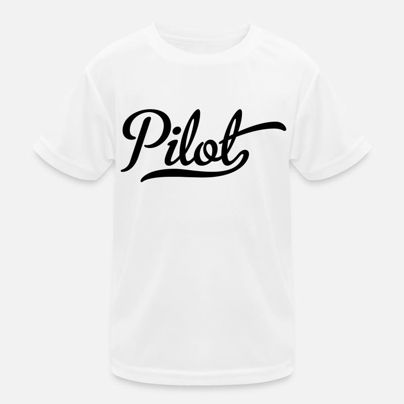 Pilote T-shirt sport Enfant