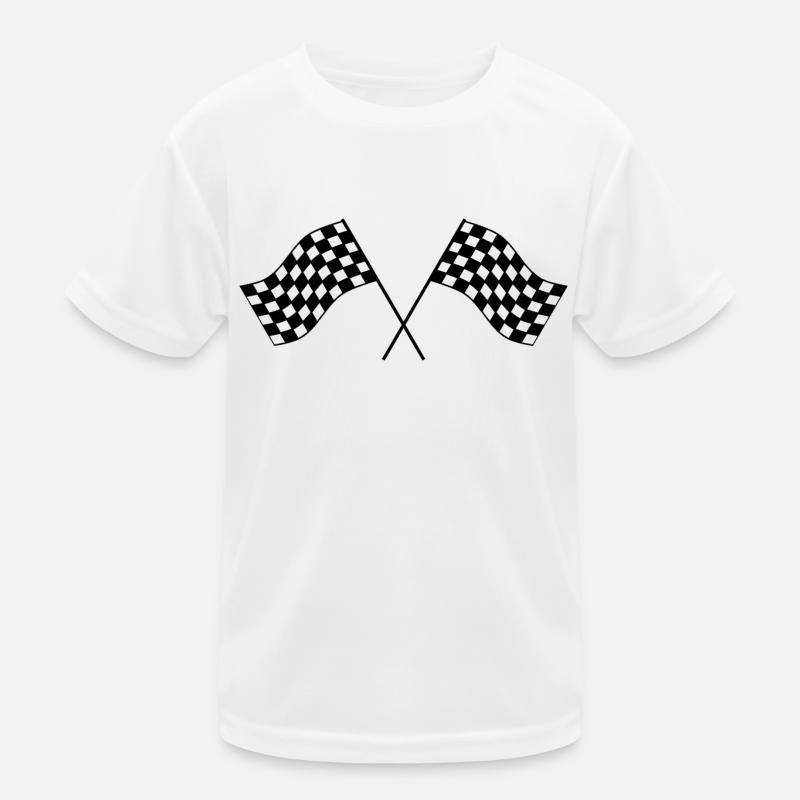 Racing flags Racing flaggs Kids Functional T-Shirt