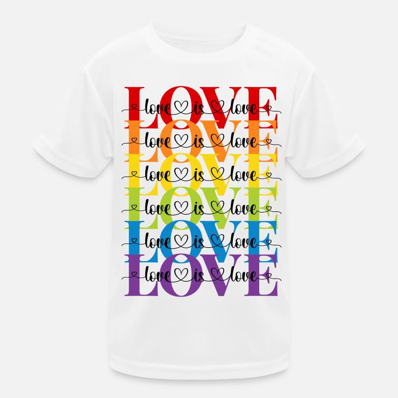 l’amour est amour T-shirt sport Enfant