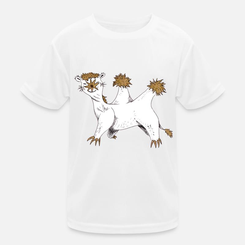 Chamaupe - Kids Functional T-Shirt - white