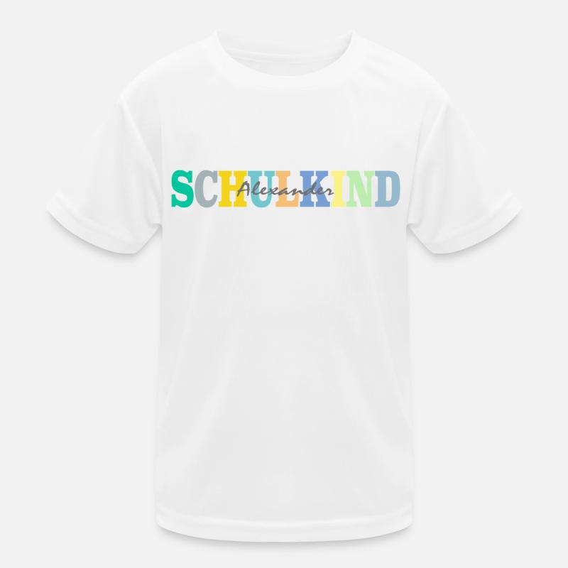 Schulkind mit Alexander Kinder Funktions-T-Shirt