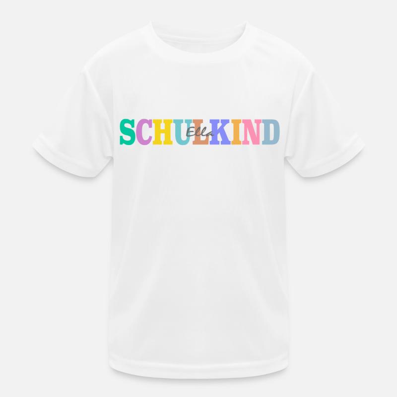 Schulkind mit Ella Kinder Funktions-T-Shirt
